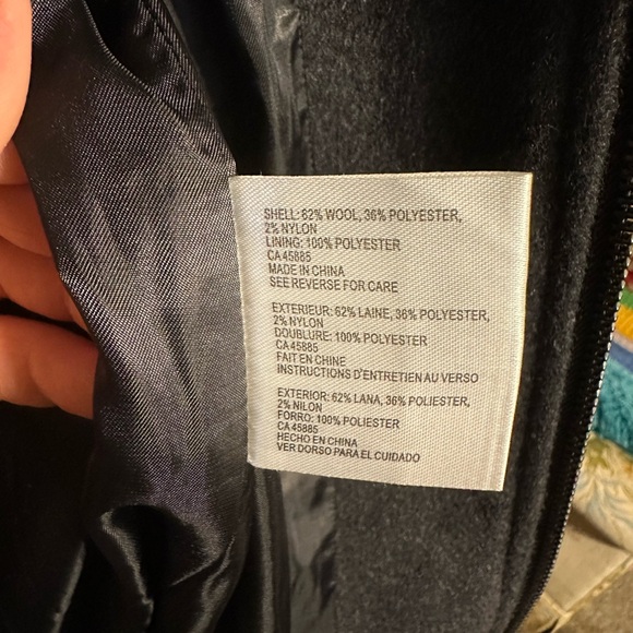 Michael Kors wool blend 3/4 length coat size M - Picture 6 of 8